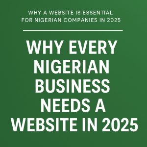 Why Every Nigerian Business Needs a Website