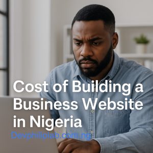 Cost of Building a Business Website in Nigeria