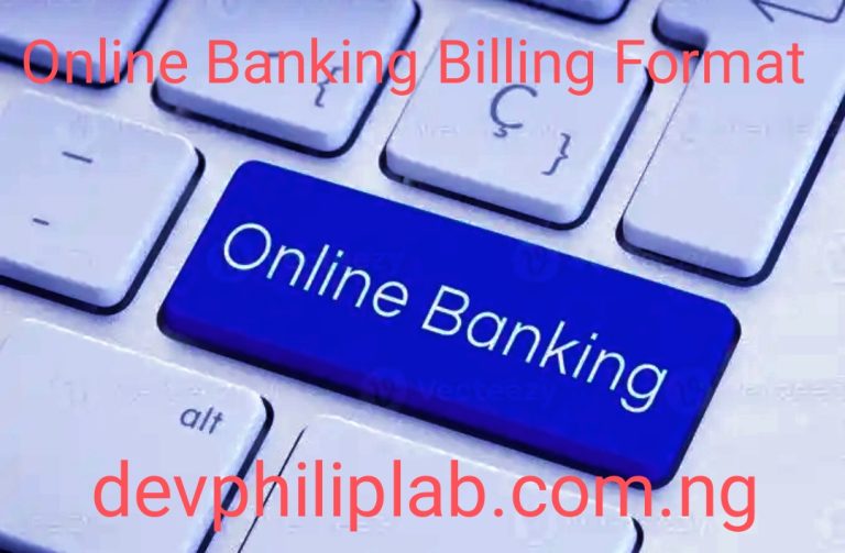 Online Banking Billing Format For Client Yahoo