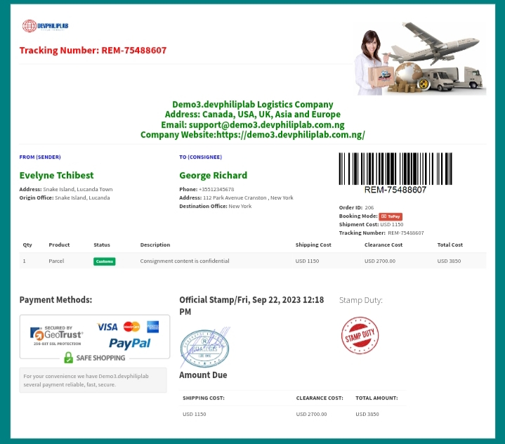 Receipt invoice 
